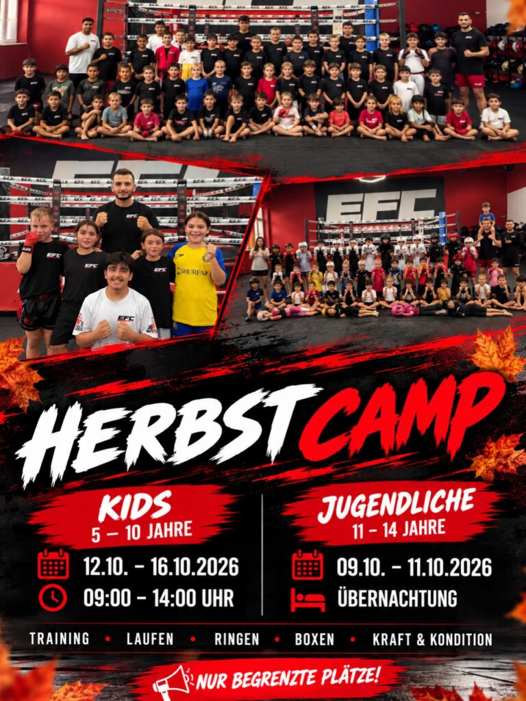 Plakat EFC Herbstcamp 2026